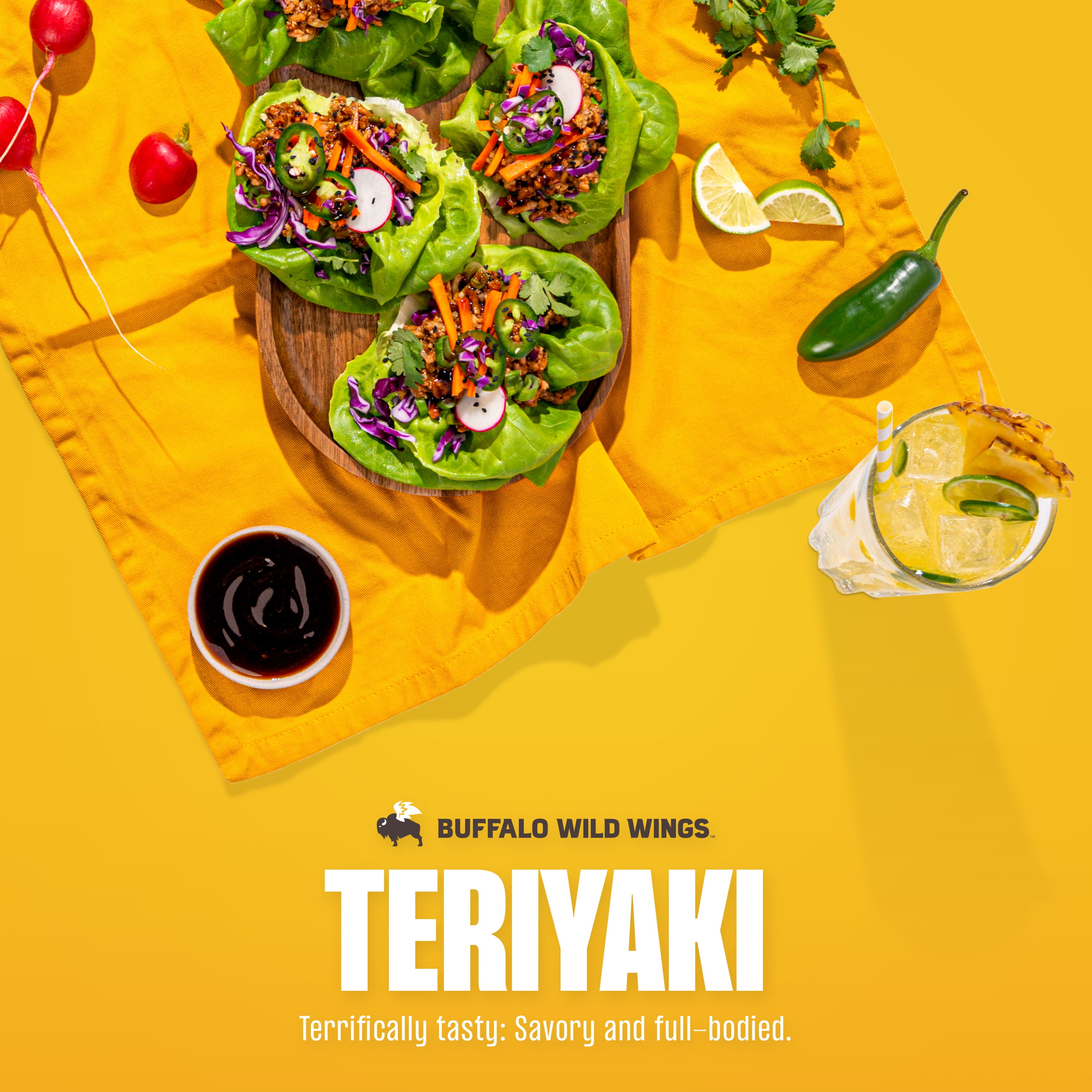 Buffalo Wild Wings Teriyaki Sauce, 12 fl. oz.