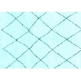 thumbnail image 1 of Ahgly Company Indoor Rectangle Solid Light Blue Modern Area Rugs, 7' x 9', 1 of 4