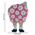 YWLINK Saving Party Toppers Old Lady Bending Down Yard Sign Outdoor Art ywlink-saving-party-toppers-old-lady-bending-down-yard-sign-outdoor-art