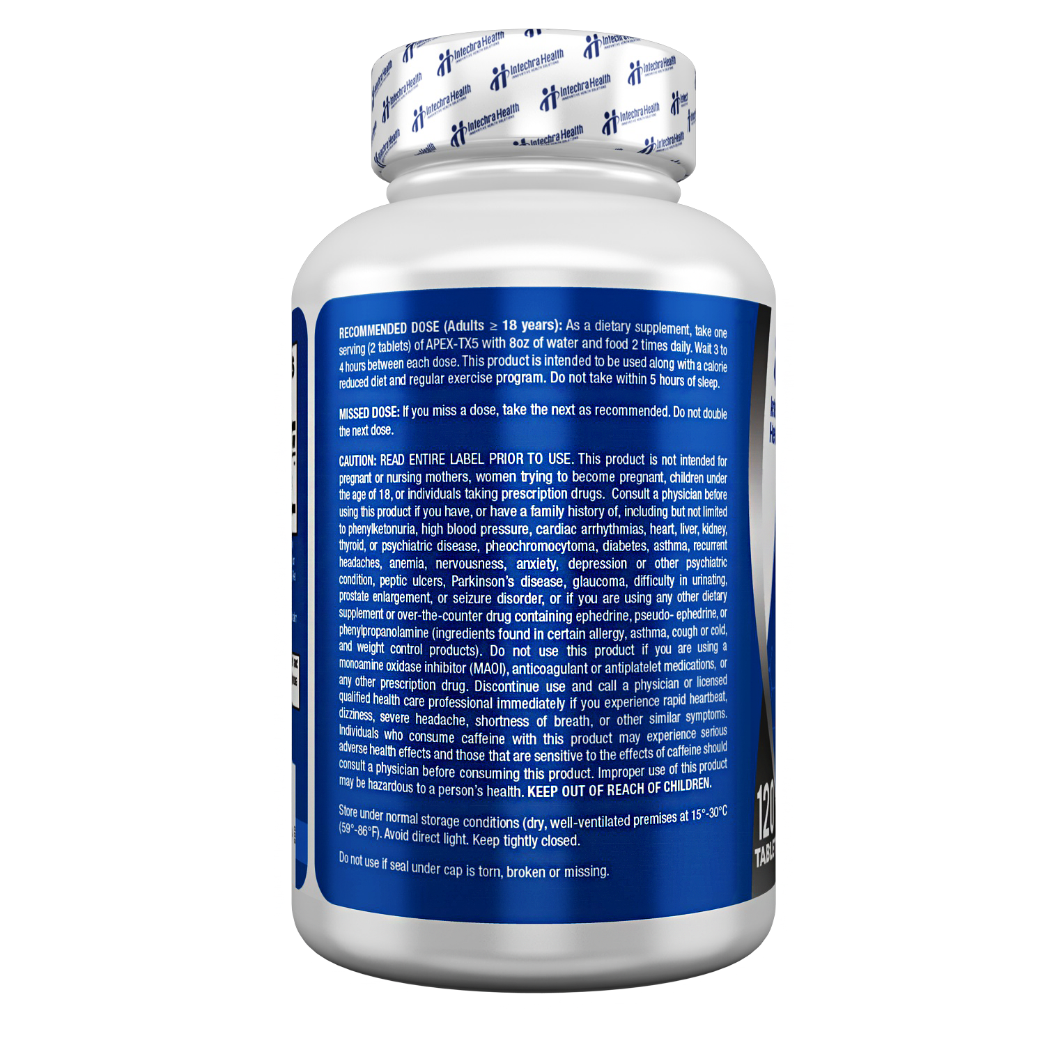 APEX-TX5 Diet Pills - Weight Management & Energy Support, 120 Tablets Per Bottle - image 6 of 7