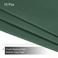 thumbnail image 3 of Tri Dimensional Relieve Flor Envoltura Papel 23.6x23.6 Pulgadas Impermeable para Bricolaje Artesanías, Regalo/Regalo Caja Embalaje Verde Paquete de 10, 3 of 5