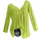 thumbnail image 2 of ICHUANYI Clearance Women Plus Size Long Sleeved V-Neck Print Blouse Pullover Tops Shirt(Yellow, L) ICHUANYI WER2023081008711, 2 of 8