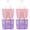 2 Pink + 2 Purple, variant on 4Pcs Women Beach Tote Bag with Zipper Mesh Pockets, Large Capacity for Pool Travel Cruise Vacation, Black Beige Pink Blue