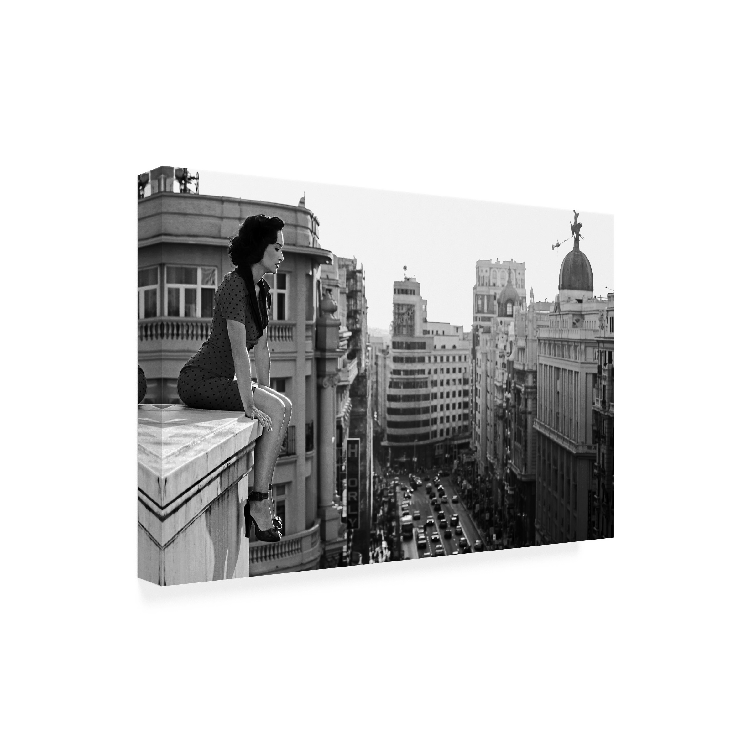 Alejandro Marcos 'Mad Madrid' Canvas Art