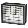 thumbnail image 1 of Iris 44 Drawer Clear Plastic Craft Garage Workshop Storage System Cabinet, Black, 1 of 7