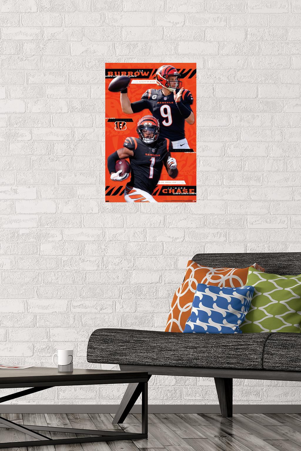 NFL Cincinnati Bengals - Dynamic Duo 21 Wall Poster, 14.725" x 22.375"