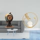 thumbnail image 2 of Reloj De Escritorio Moderno Con Forma De Globo De Cristal, Escultura Decorativa Para Oficina, Dormitorio, Chimenea, Estante, Armario, Sala De Estar O Pasillo., 2 of 8