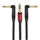 thumbnail image 4 of Practical 6.35mm Double Headphone Splitter Cable Sound Cable Compatibility with Mobile Devices and Sound Equipment Multicolor, 4 of 4