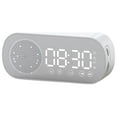 thumbnail image 1 of NARABB Réveil Numérique Miroir LED Grand Affichage Réveil de Table Haut-Parleur Sans Fil Subwoofer Lecteur de Musique Support Bluetooth, 1 of 1
