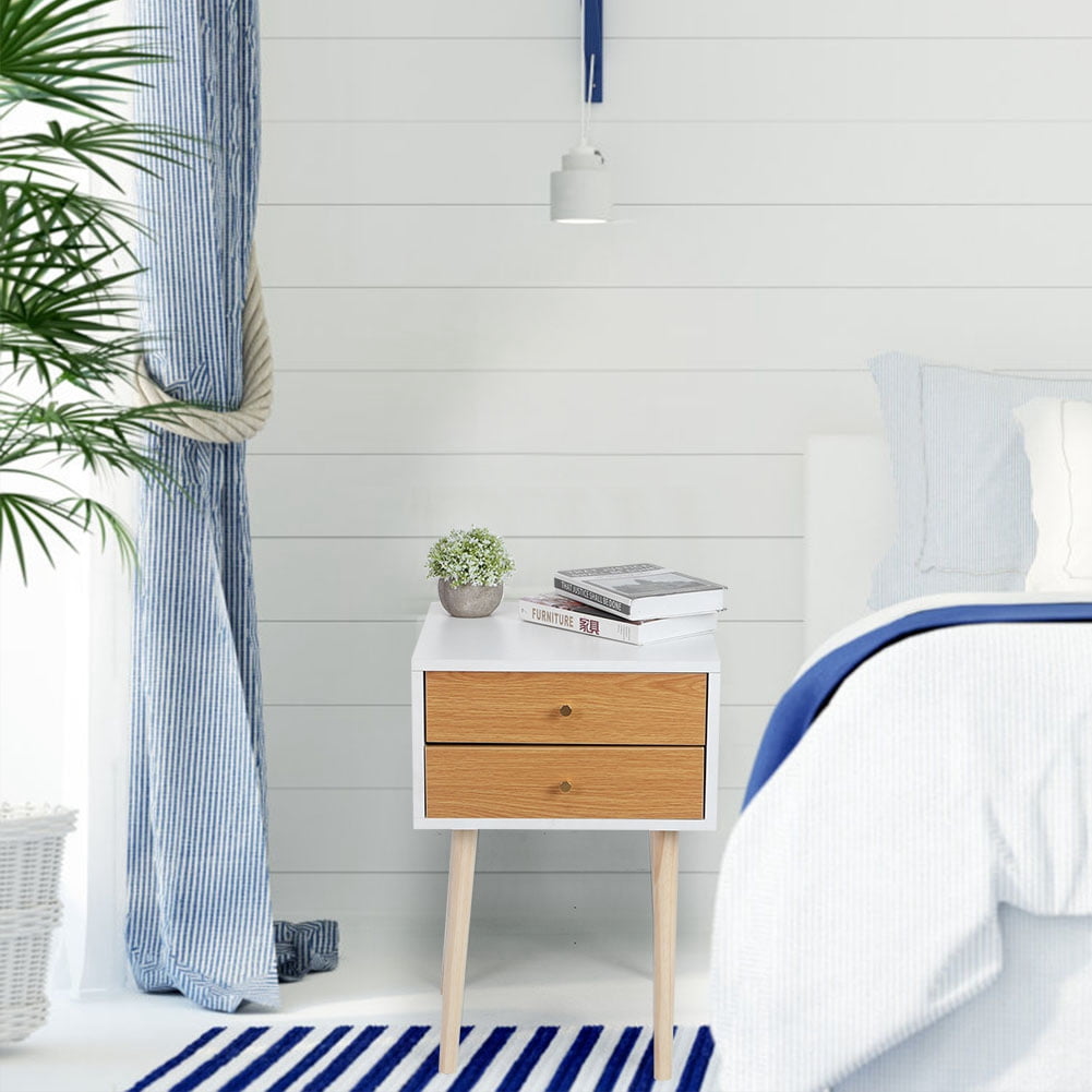 Khall Night Table,Side Table,Household Modern Wooden Bedside Table