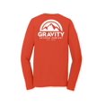 thumbnail image 2 of Gravity Outdoor Co. Chemise à Manches Longues Performance - Orange - Logo Blanc - G, 2 of 2