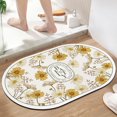 thumbnail image 1 of Zonao Rollbacks Bath Rug Super Absorbent Quick Dry Rubber Backing Non Slip Washable Bathroom Floor Mats Shower Rug For In Front Of Bathtub Shower Room, 1 of 8