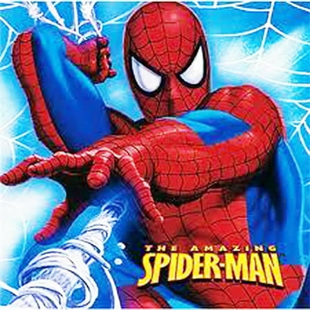 Spiderman Beverage Paper Napkins 16 ct