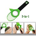 thumbnail image 3 of Rebanador de aguacate 3 en 1 - Pelador cortador de aguacate con hoja de acero inoxidable y mango de silicona Fason ZYY-2684, 3 of 5