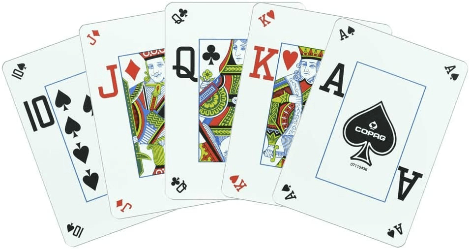 100% Plastic Playing Cards Poker size peek and jumbo index 20 decks 