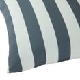 thumbnail image 6 of Greendale Home Fashions 19'' x 12'' Reversible Outdoor Throw Pillow, Set of 2, Canopy Stripe Gray, 6 of 6