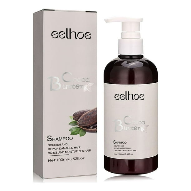 Champú y acondicionador de cacao para el cabello, nutre y suaviza el cuero cabelludo, 100 ml.