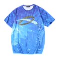 thumbnail image 1 of Camiseta Deportiva Sunnimix 3D Impreso Cuello Redondo Azul, 1 of 8