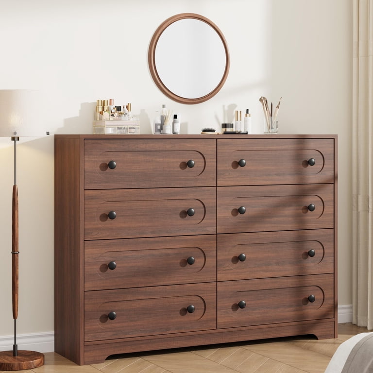 vintage mid century modern dresser Mid-Century Walnut with Chrome Handles by Lane, c.1960's Made in Columbus Vintage Mid Century Modern Dresser