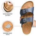 thumbnail image 4 of Arete Arch Supportive Cork Footbed Slide Sandals for Womens, 4 of 8