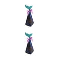 thumbnail image 4 of Yuarrent Cajas de regalo de boda de 20 bolsas-recubrimiento de polvo brillante de doble cara sin derramar polvo decoraciones de de postre sirena Sirena azul profundo 2Conjunto, 4 of 6