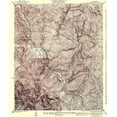 thumbnail image 4 of USGS 12x14 Black Modern Wood Framed Wall Art Titled - Beartrap Canyon California Quad - USGS 1938, 4 of 6