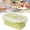 Green, variant on Collapsible Silicone Food Storage Containers with Lids,BPA-Free,Airtight,Space-Saving Meal Prep & Lunch Box,Microwavable,Freezer & Dishwasher Safe,Camping & Travel