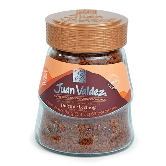 Café Juan Valdez sabor dulce de leche 95 g