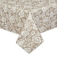 thumbnail image 2 of Stone  Floral Print Outdoor Fabric Tablecloth with Zipper 60x120, 2 of 3