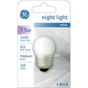 GE Nightlight Bulbs, 7.5 Watt, S11 Specialty Bulbs, Medium Base
