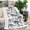 Cute Dinosaur Pattern-1, variant on Cute Dinosaur Pattern Blanket,Comfortable Soft Flannel Throw Blanket,All Season,Warm Lightweight Blankets for Sofa Bed Couch Living Room Chair,40"x50"(100x130cm)