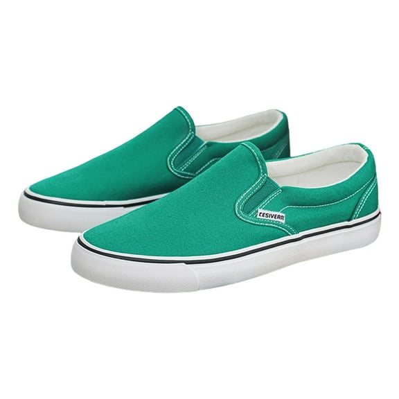 Xiaoxatg Men's Casual Shoes Unisex Low Top Espadrilles For Breathable Sneakers for Daily Wear 10 Green