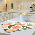 thumbnail image 6 of Yayeee Dish Drying Mat for Kitchen Counter 16"x18" Microfiber Absorbent Pad, Watercolor Grapefruit, 6 of 7