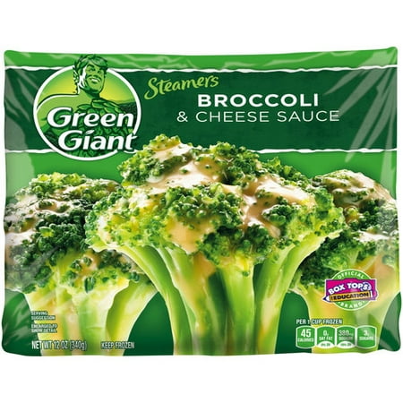 Green Giant Broccoli & Cheese 100% Natural Valley Fresh Steamers w/Sauce, 12 oz