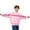 Pink-C, variant on WhouRiu Boys Girls Letter Print Sweatshirts Kids Unisex Autumn Casual Fashion Crew Neck Pullover