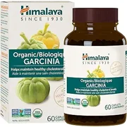 Himalaya Organic Garcinia, Promotes Healthy Body Weight and Metabolism, 600 mg, 60 Caplets
