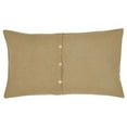 thumbnail image 6 of VHC Brands Burlap Natural Bedding Accessory, King Sham 21x37, Tan, 6 of 7