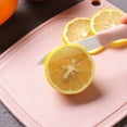 thumbnail image 5 of ROBOT-GXG Chopping Board Plastic Kids Fruits Vegetables slicing Board Kitchen Cooking Utensil, 126448, Pink, 5 of 7