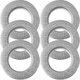 thumbnail image 4 of 6 anillos de plástico para cortinas, círculos, anillos para cortinas, ojales para cortinas., 4 of 6