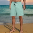 thumbnail image 2 of Purcolt Pajama Shorts for Men Soft Elastic Waist Drawstring Sleep Bottoms Comfy Lounge Pj Pants Lightweight Sleepwear, 2 of 6