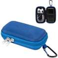 thumbnail image 1 of AGPTEK Petit et Compact Étui de Rangement pour Lecteurs Mp3 et Écouteurs, Bleu, 1 of 5