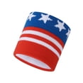 thumbnail image 1 of Hip-hop Style Sweatbands For Athletes Compression Wrist Support & Cooling Headband Soft, 1 of 8