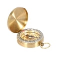 thumbnail image 4 of MODANU Compasses, Brass Sundial Compass, Gold Compass, Waterproof Compass, Pocket Compass Antique Decor Best Boy Scout Gifts for Backpacking Survival Navigation Gifts, 4 of 8