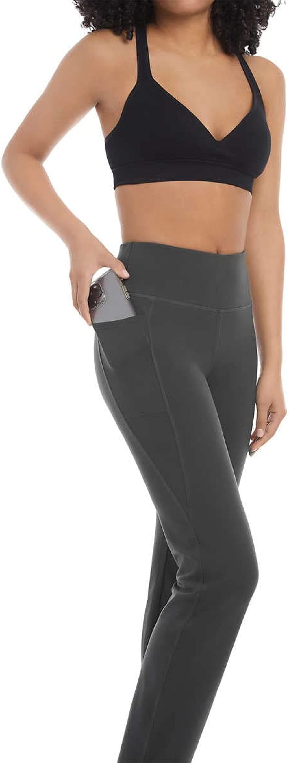 🧷 Jockey Ladies' High-Rise premium pocket yoga pant small for