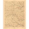 thumbnail image 3 of USGS 20x24 Black Modern Framed Museum Art Print Titled - St Clairsville Ohio Quad - USGS 1905, 3 of 5