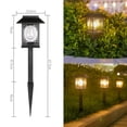 thumbnail image 3 of Solar Powered Ground Lights 2 Pack, LED Solar Path Lights, Plug In Ground Solar Landscape Light, Waterproof Pathway Lamp For Walkway, Path, Driveway, Patio, Yard, 3 of 10