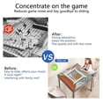 thumbnail image 5 of Premium Boho Design Non-Slip Playing Mat for Game Nights 31.5x31.5 Inch Rubber Mahjong Surface with Quiet Features for Card Games and Board Games, 5 of 7