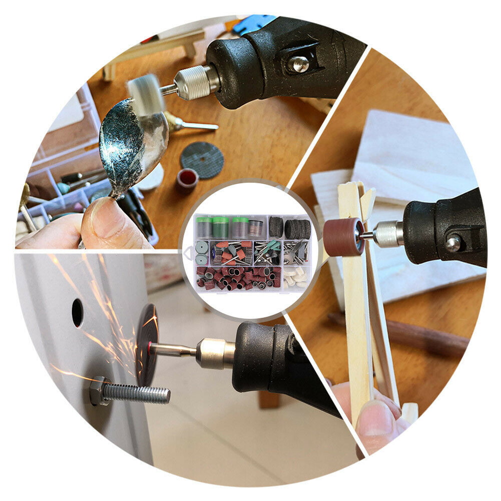 281Pcs Rotary Drill Tool Accessories Bit Set Polishing Kit For Dremel Grinding. 