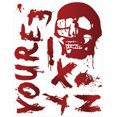 thumbnail image 1 of Halloween Window Sticker DIY Skeleton Handprint Window Cling Wall Sticker, 1 of 10