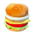 thumbnail image 2 of Taburete que cambia de zapato, taburete en forma de hamburguesa, decoración versátil linda y única con almacenamiento para la oficina del Hamburguesa con queso, 2 of 8